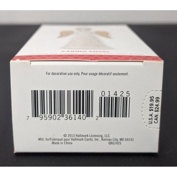 Caring Angel 2013 Hallmark Keepsake Ornament Christmas 5.5in - Picture 7 of 7